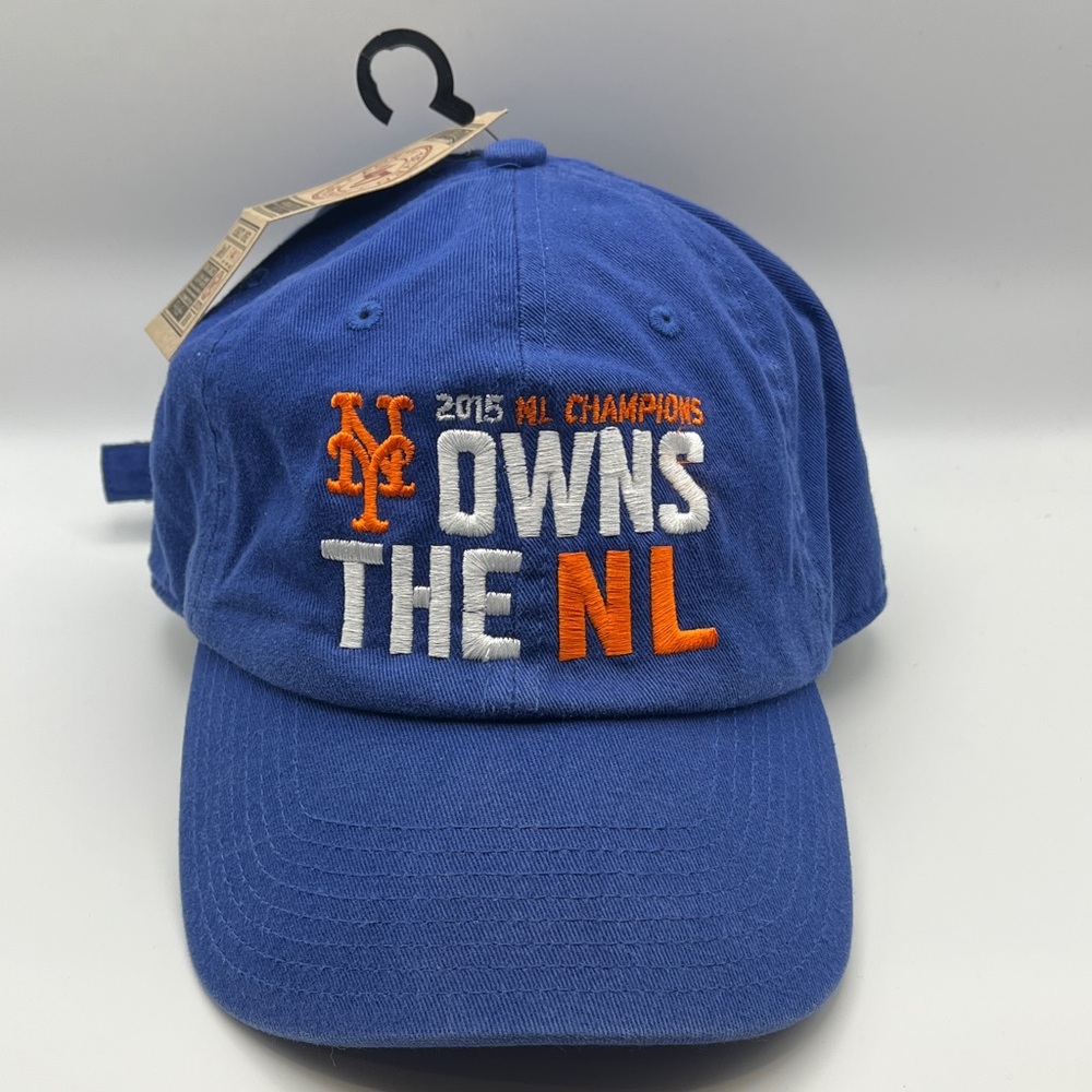NY Mets MLB NL 2015 Championship Cap NWT